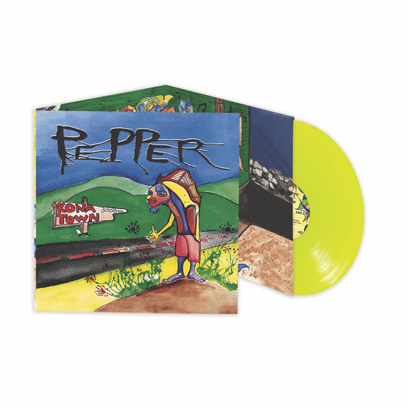 PEPPER – KONA TOWN (NEON YELLOW INDIE EXCLUSIVE) - LP •