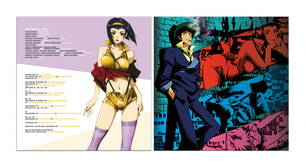 SEATBELTS (BRWN) (COLV) (GATE) COWBOY BEBOP (ORIGINAL SERIES LP