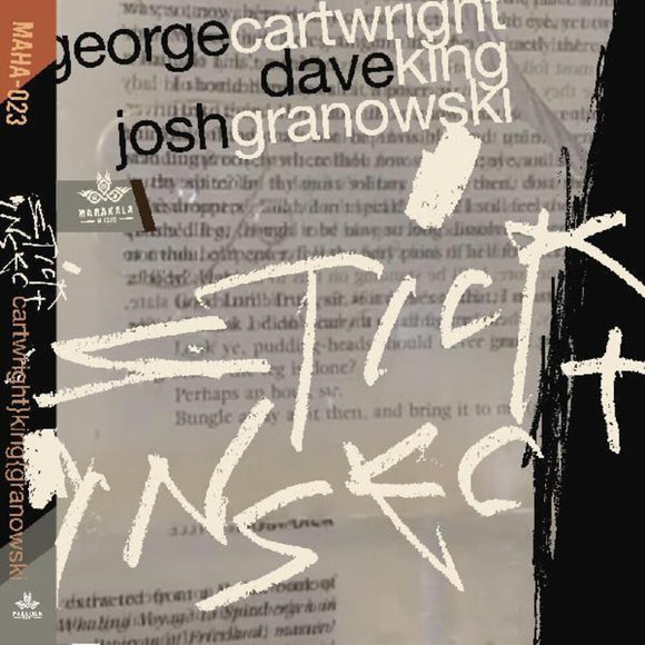 CARTWRIGHT,GEORGE / KING,DAVE / GRANOWSKI,JOSH – STICK - CD •