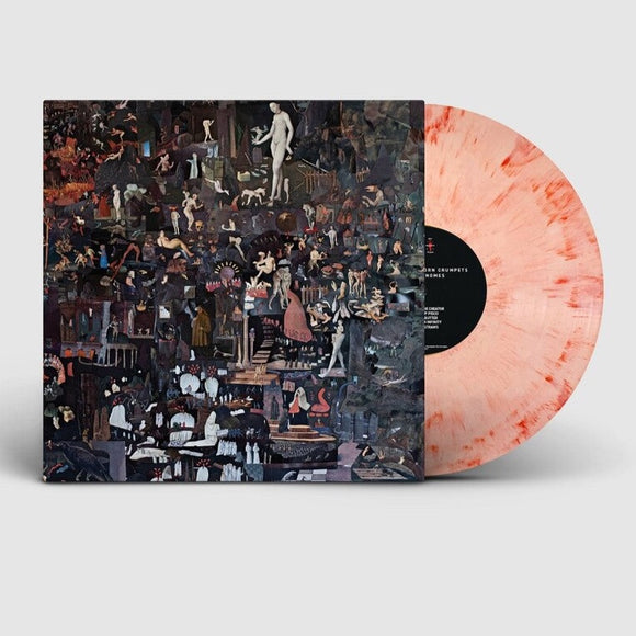 PSYCHEDELIC PORN CRUMPETS – NIGHT GNOMES (RED NATURAL SWIRL) - LP •