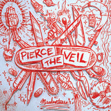 PIERCE THE VEIL – MISADVENTURES (INDIE EXCLUSIVE SILVER/RED SPLATTER) - LP •