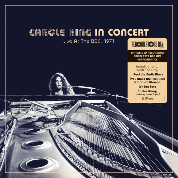 KING,CAROLE – LIVE AT THE BBC 1971 [RSD Black Friday 2021](BF21) - LP •