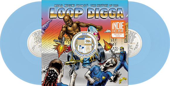 MADLIB – MEDICINE SHOW NO.5 - HISTORY OF THE LOOP DIGGA: 1990 - 2000 (SKY BLUE VINYL) (RSD INDIE EXCLUSIVE) LP - LP •