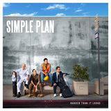 SIMPLE PLAN – HARDER THAN IT LOOKS (PINK MARBLE INDIE EXCLUSIVE) - LP •