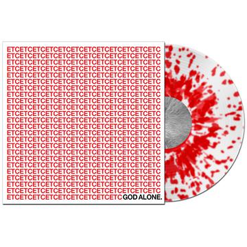 GOD ALONE – ETC (WHITE W/RED SPLATTER VINYL) - LP •