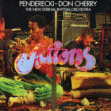 PENDERECKI / CHERRY,DON / NEW – ACTIONS (RED) (RSD1) - LP •