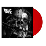 MISERY INDEX – COMPLETE CONTROL (TRANSPARENT RED) - LP •