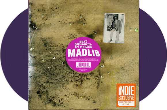 MADLIB – MEDICINE SHOW NO.3 - BEAT KONDUCTA IN AFRICA (DEEP PURPLE VINYL) (RSD INDIE EXCLUSIVE) LP - LP •