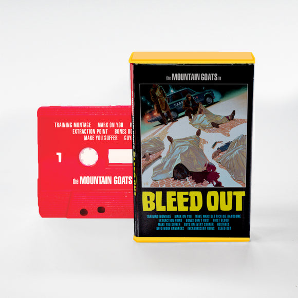 MOUNTAIN GOATS – BLEED OUT - TAPE •