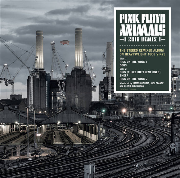 PINK FLOYD – ANIMALS (2018 REMIX) (180 GRAM) - LP •