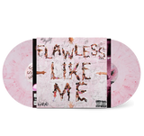 LUCKI – FLAWLESS LIKE ME (PINK & WHITE) - LP •