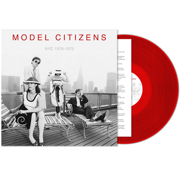 MODEL CITIZENS – NYC 1978-1979 (RED VINYL) - LP •