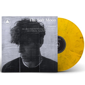 SOFT MOON – CRIMINAL - SACRED BONES 15 YEAR EDITION (YELLOW & BLACK SWIRL) - LP •