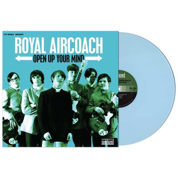 ROYAL AIRCOACH – OPEN UP YOUR MIND (SKY BLUE VINYL) - LP •