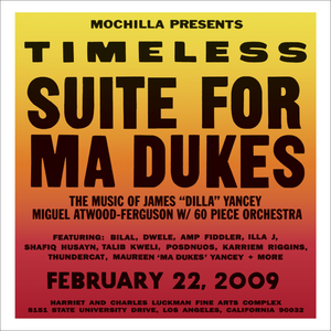 SUITE FOR MA DUKES / VARIOUS <br/> <small>MUSIC OF J DILLA FEB 22 09 (RSD21)</small>