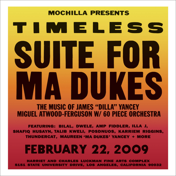 SUITE FOR MA DUKES / VARIOUS – MUSIC OF J DILLA FEB 22 09 (RSD21) - LP •