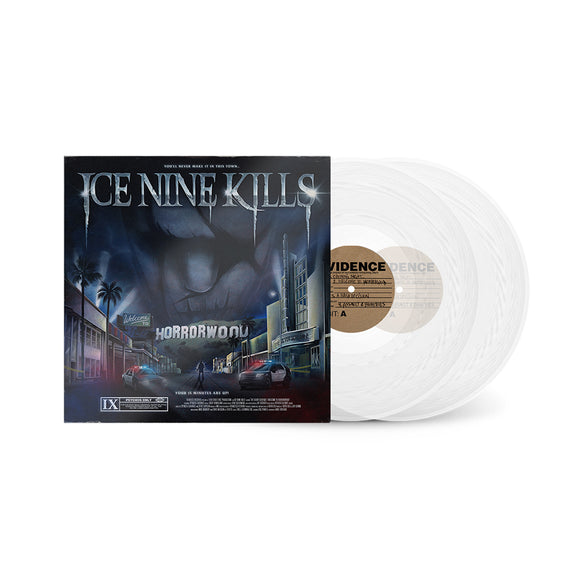 ICE NINE KILLS – WELCOME TO HORRORWOOD: SILVER SCREAM 2 [Indie Exclusive Limited Edition Ultra Clear 2LP] - LP •