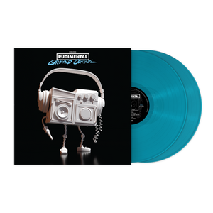 RUDIMENTAL – GROUND CONTROL (TEAL COLORED VINYL) - LP •