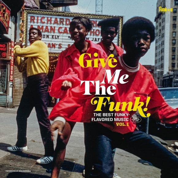 GIVE ME THE FUNK VOL 1  – VARIOUS - LP •