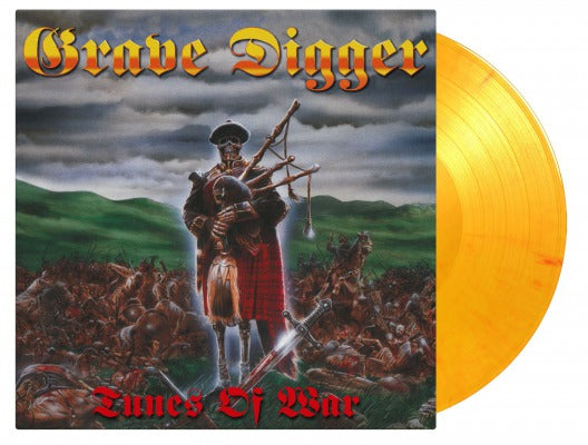 GRAVE DIGGER – TUNES OF WAR (FLAMING ORANGE) - LP •