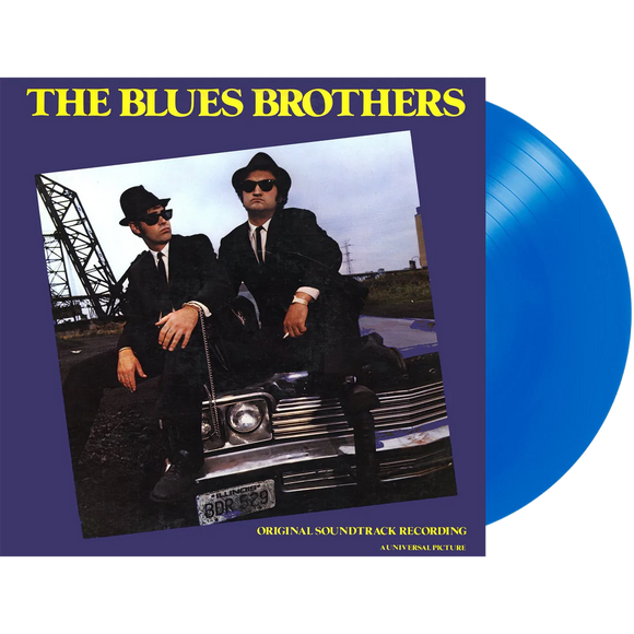 BLUES BROTHERS – BLUES BROTHERS - ORIGINAL SOUNTRACK (BLUE VINYL) - LP •