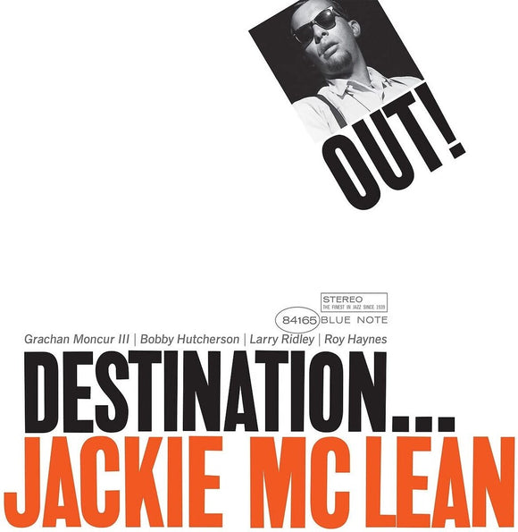 MCLEAN,JACKIE – DESTINATION OUT (BLUE NOTE CLASSIC VINYL SERIES) - LP •