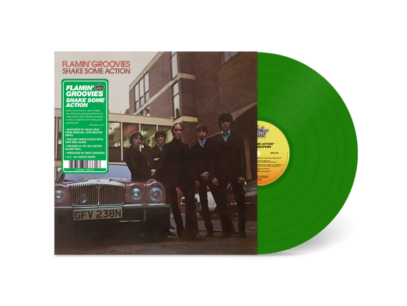 FLAMIN' GROOVIES – SHAKE SOME ACTION (GREEN VINYL) - LP •