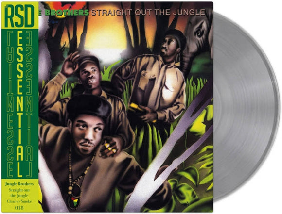 JUNGLE BROTHERS – STRAIGHT OUT THE JUNGLE (RSD ESSENTIAL CLEAR WITH SMOKE VINYL) - LP •