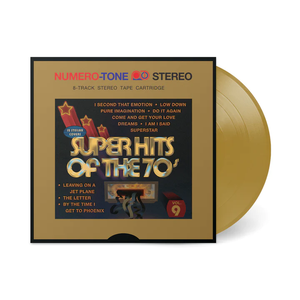 SUPER HITS OF THE 70S – NUMERO VARIOUS (GOLD VINYL) - LP •