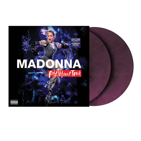 MADONNA – REBEL HEART TOUR (LIMITED EDITION PURPLE GALAXY SWIRL) - LP •