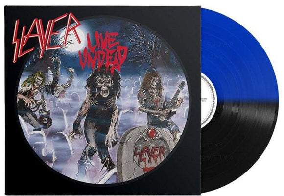 SLAYER – LIVE UNDEAD (BLUE/BLACK VINYL) - LP •