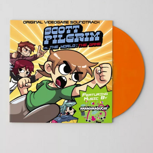 ANAMANAGUCHI  – SCOTT PILGRIM VS THE WORLD: THE GAME (ORIGINAL VIDEOGAME SOUNDTRACK) [TRANSLUCENT ORANGE LP] - LP •