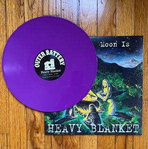 HEAVY BLANKET – MOON IS (PURPLE VINYL) (LIMITED) - LP •