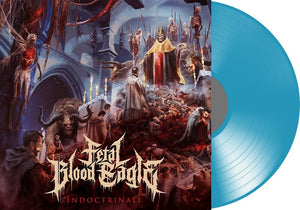 FETAL BLOOD EAGLE – INDOCTRINATE (TRANSPARENT BLUE) - LP •