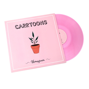 CARRTOONS – HOMEGROWN (CLEAR PINK) - LP •