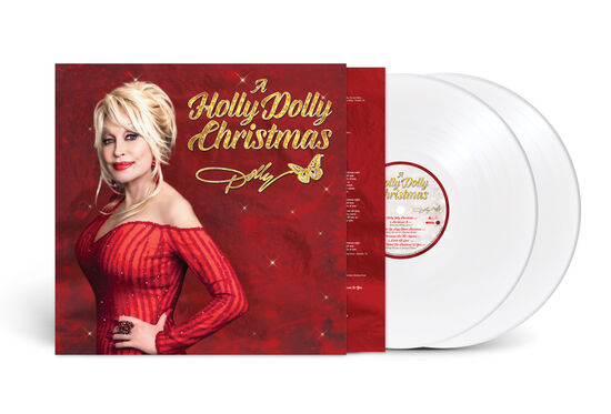 PARTON,DOLLY – HOLLY DOLLY CHRISTMAS - DELUXE 2LP (WHITE VINYL) - LP •