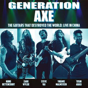 GENERATION AXE: –  GUITARS THAT DESTROYED THAT WORLD (SPLATTER VINYL) - LP •