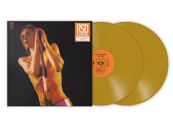 POP,IGGY & STOOGES <br/> <small>RAW POWER (GOLD VINYL)(RSD ESSENTIAL) </small>