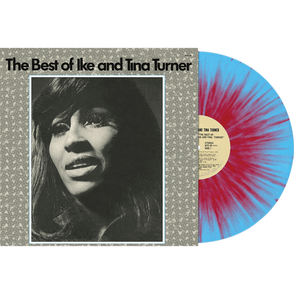 TURNER,IKE & TINA – BEST OF (RED & BLUE SPLATTER) - LP •