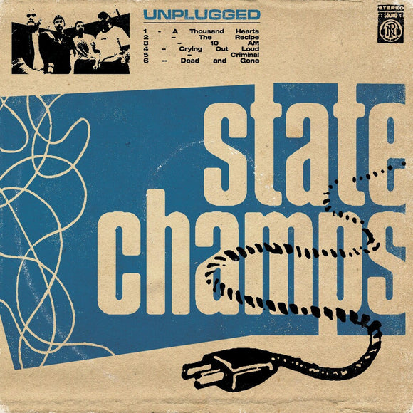 STATE CHAMPS – UNPLUGGED (EP) (COLORED VINYL) - LP •