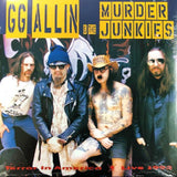 ALLIN,GG & MURDER JUNKIES – TERROR IN AMERICA (CLEAR GREEN VINYL) - LP •
