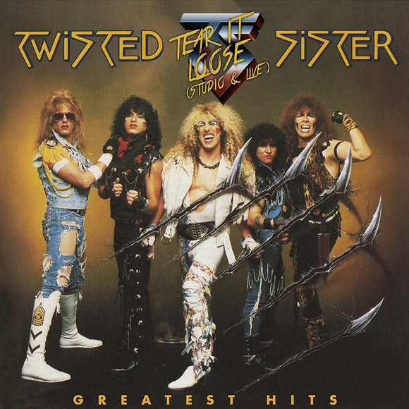 TWISTED SISTER – GREATEST HITS -TEAR IT LOOSE (COLORED VINYL) - LP •