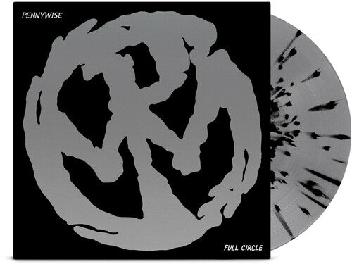 PENNYWISE – FULL CIRCLE (ANNIV. ED.) (SILVER WITH BLACK SPLATTER) - LP •