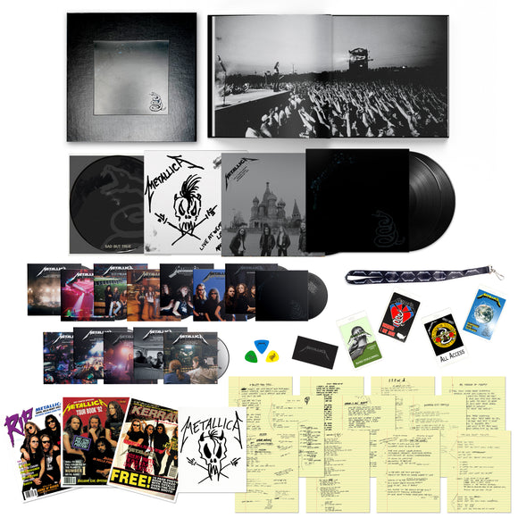 METALLICA – METALLICA (W/CD) (W/DVD) [Limited Edition Deluxe Box Set] - LP •