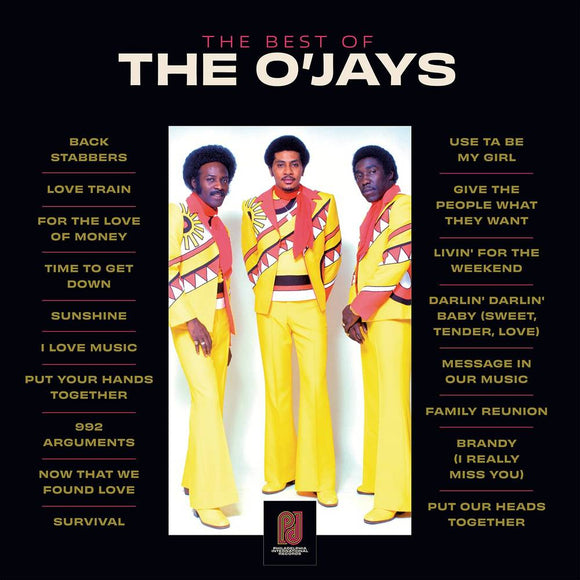 O'JAYS – BEST OF THE O'JAYS - LP •