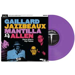 GAILLARD / JAZZBEAUX / MANTILLA / ALLEN – STEVE ALLEN'S HIP FABLES (PURPLE VINYL) - LP •