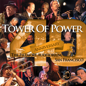 TOWER OF POWER – TOWER OF POWER 40TH ANNIVERSARY LIVE (ORANGE VINYL) (RSD BLACK FRIDAY 2022) - LP •