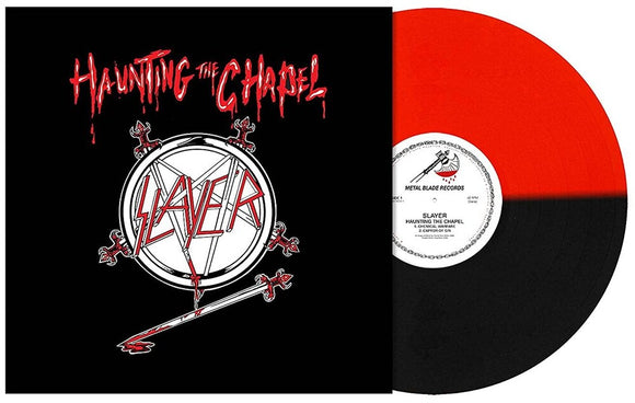 SLAYER – HAUNTING THE CHAPEL (RED/BLACK SPLIT VINYL) - LP •