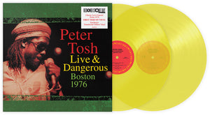 TOSH,PETER – LIVE & DANGEROUS: BOSTON 1976 (YELLOW VINYL) (RSD23) - LP •