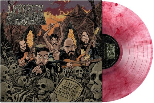 UNDEATH – LIVE...FROM THE GRAVE (RED/CLEAR) (RSD23) - LP •